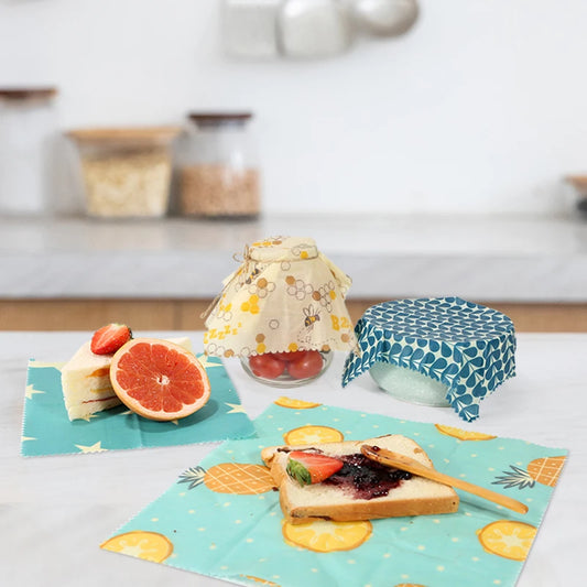 Bijenwasdoeken (Set van 3) - Weedi bij Leafly Living