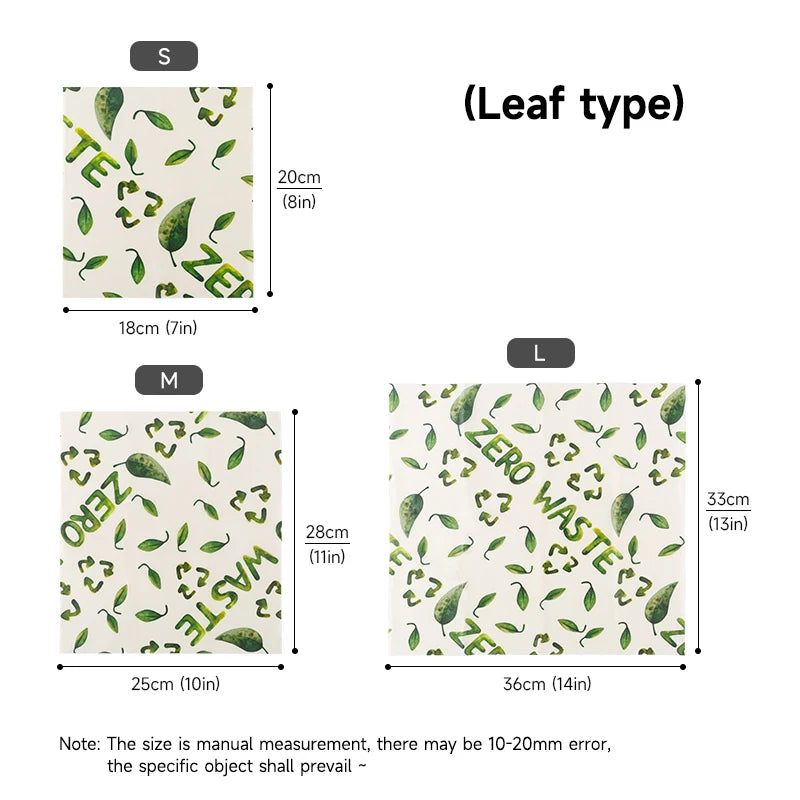 Bijenwasdoeken (Set van 3) - Weedi bij Leafly Living