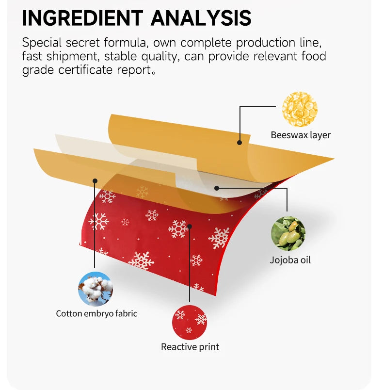 Bijenwasdoeken (Set van 3) - Weedi bij Leafly Living