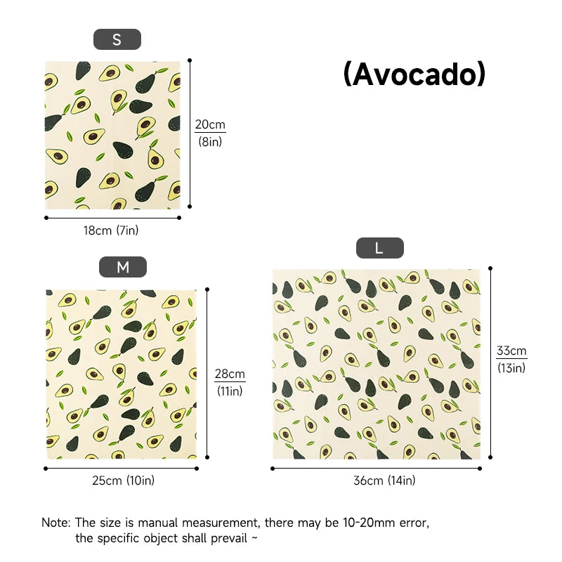 Bijenwasdoeken (Set van 3) - Weedi bij Leafly Living