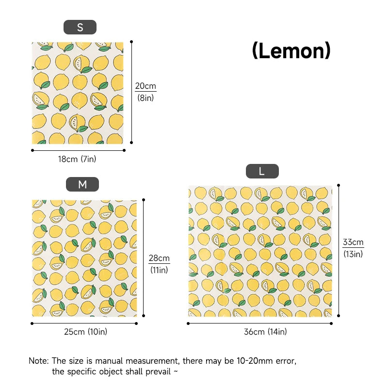 Bijenwasdoeken (Set van 3) - Weedi bij Leafly Living