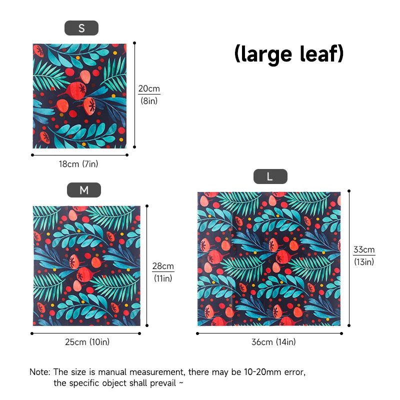 Bijenwasdoeken (Set van 3) - Weedi bij Leafly Living